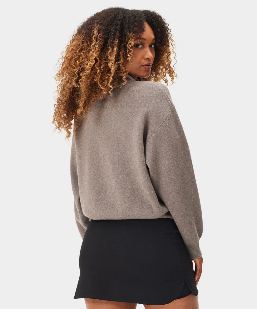 Macade Dömu Script Oversized Knit Sweater