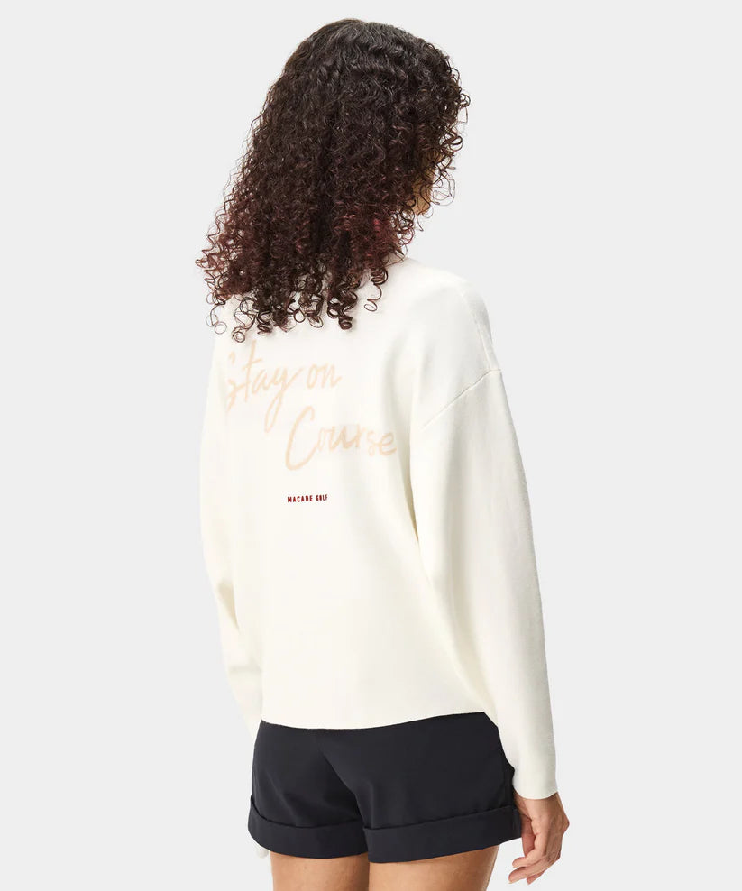 Macade Dömu Oversized Intarsia Cardigan