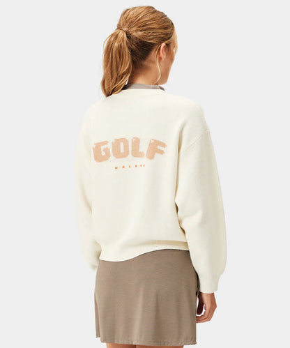 Macade Dömu Crossover Knit Sweater