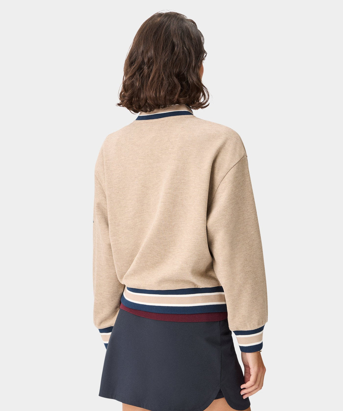 Macade Dömu Crossover Wool Bomber