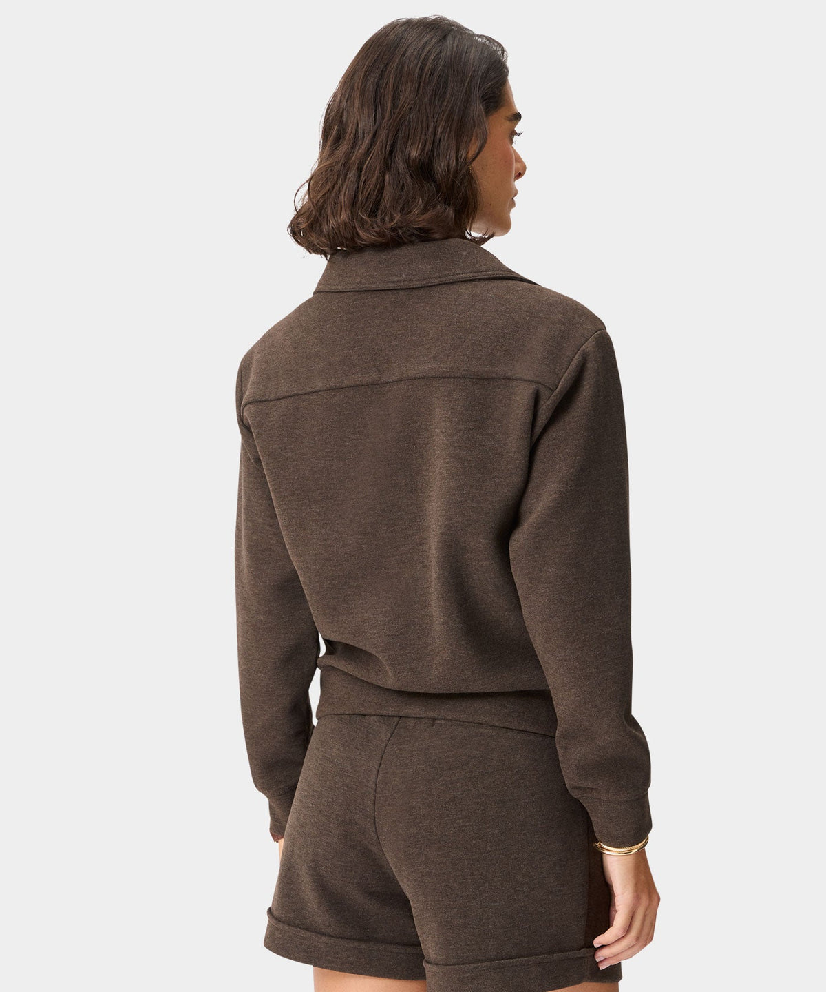 Macade Dömu Crossover Wool Sweatshirt