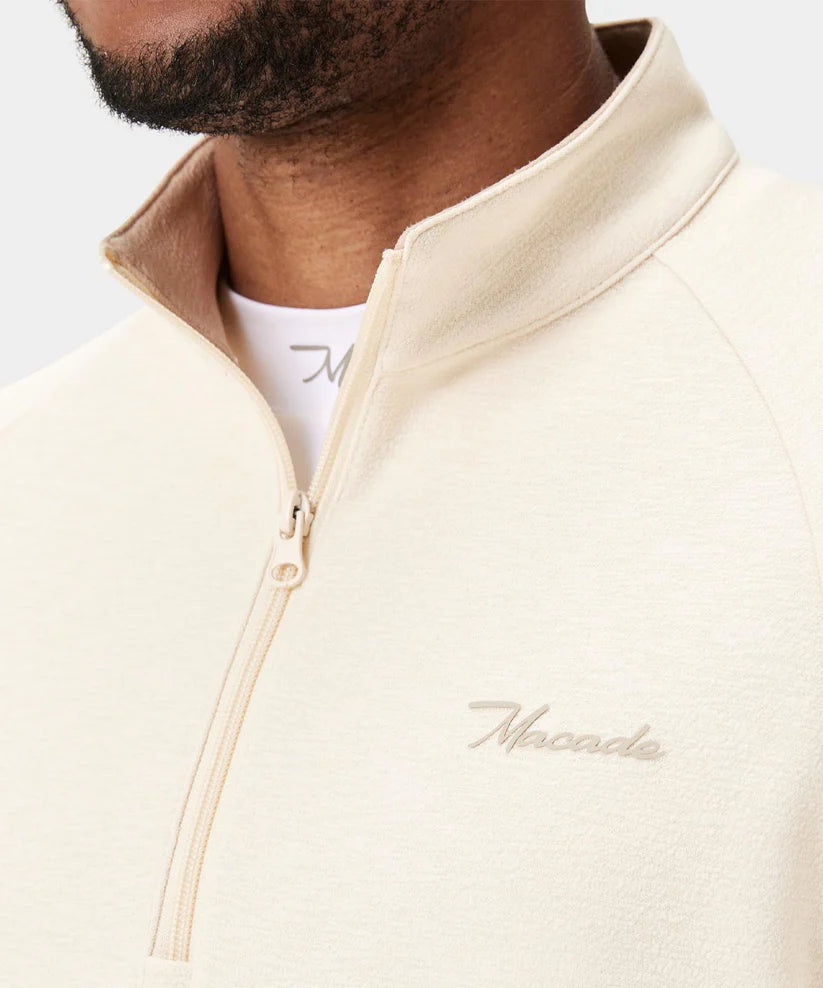 Macade Links Sand Quarter Zip