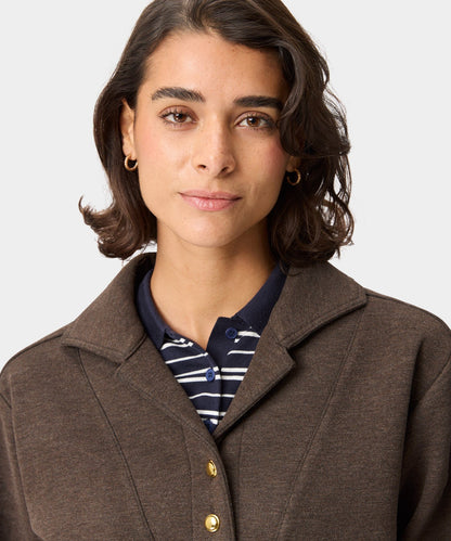 Macade Dömu Crossover Wool Sweatshirt