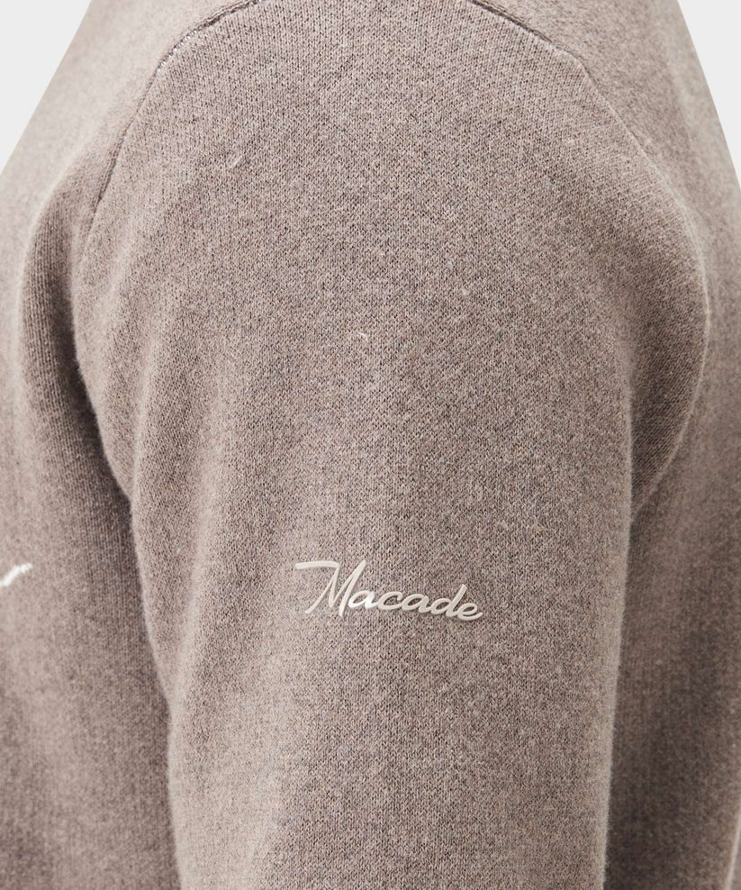 Macade Script Knit Crewneck