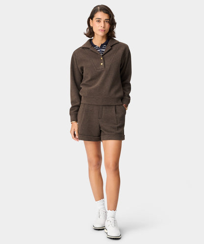Macade Dömu Crossover Wool Sweatshirt