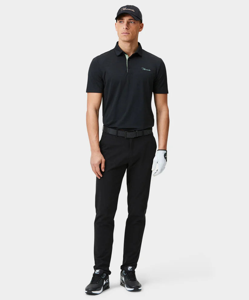 Macade Black Stage Polo Shirt