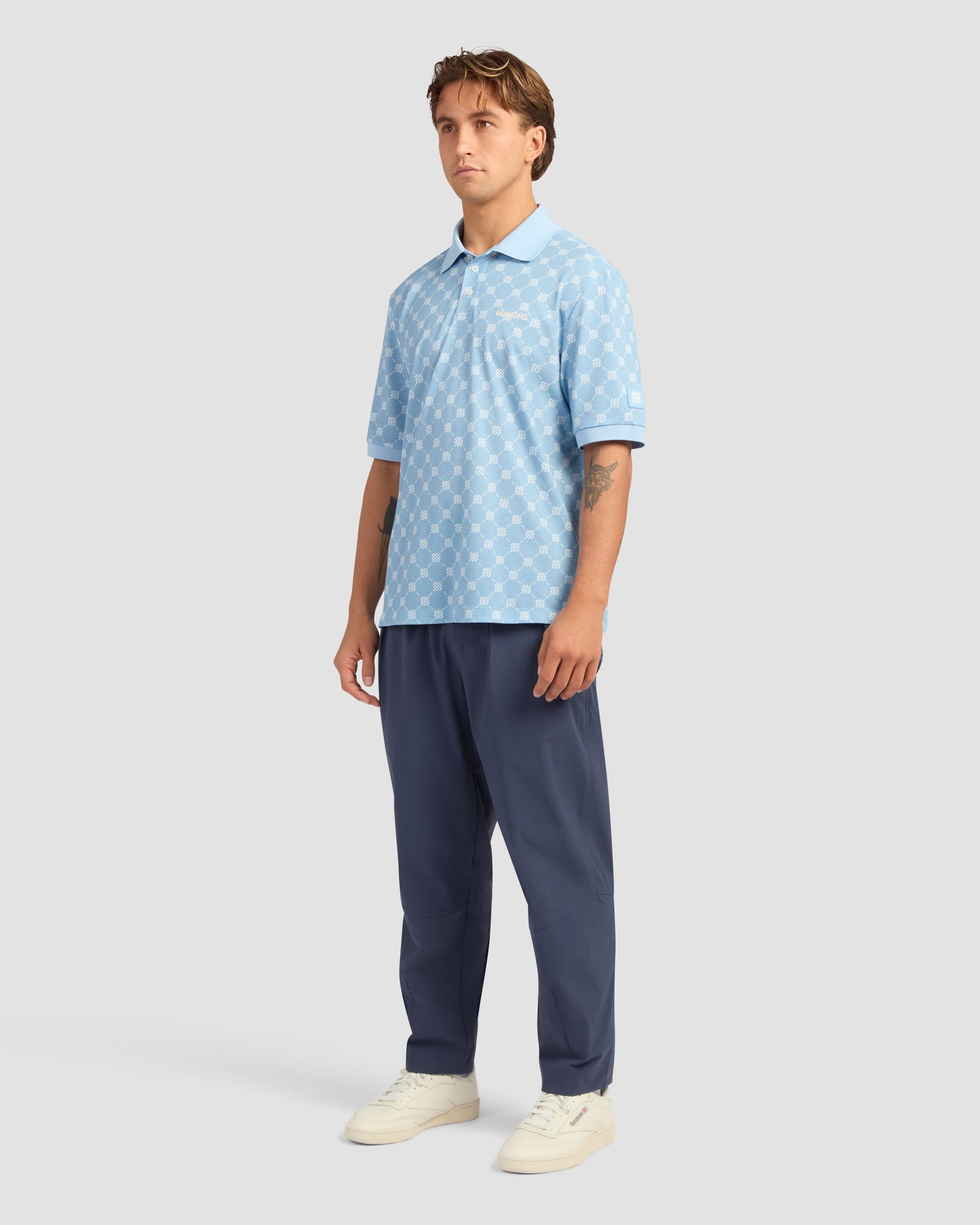 Manors GOAT Monogram Polo