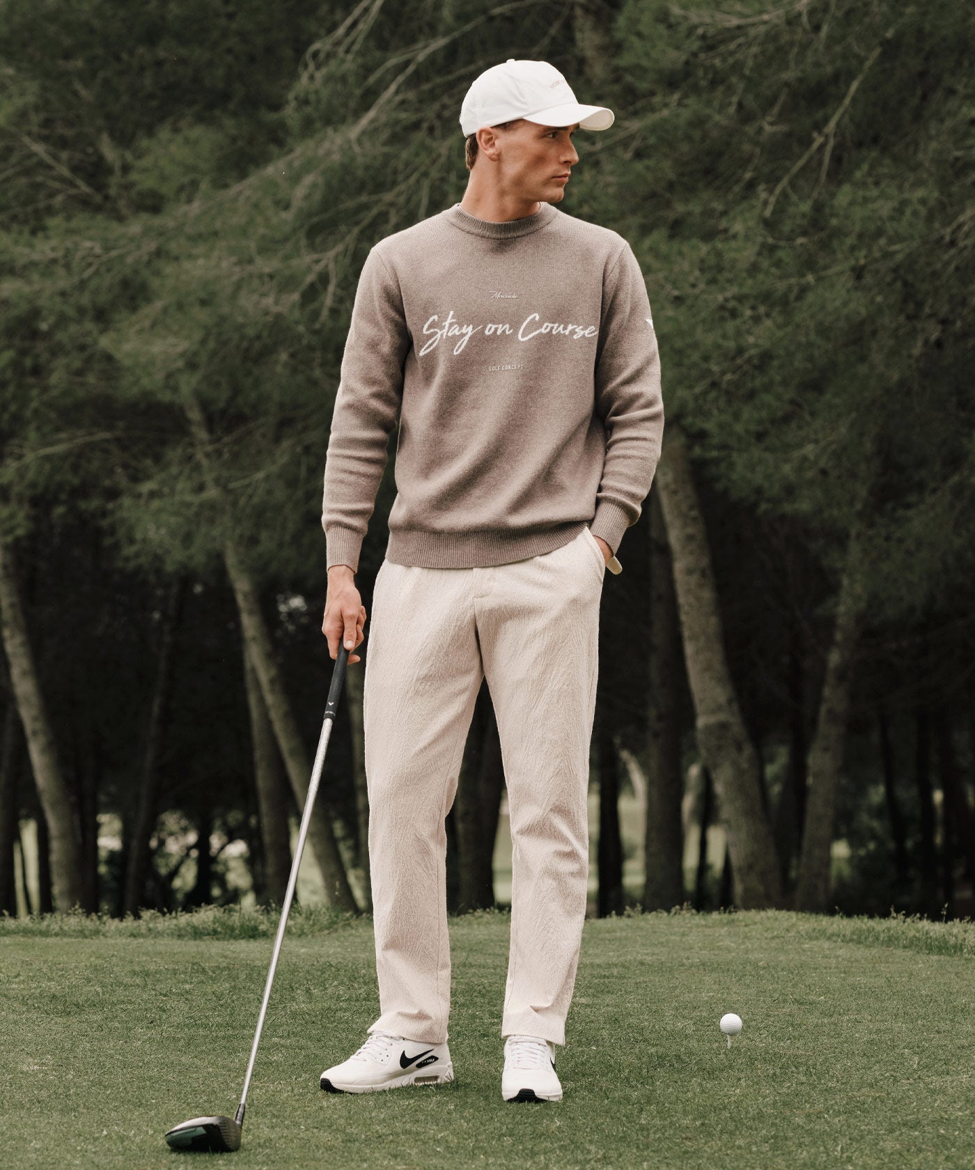 Macade TX Intarsia Knit Crewneck