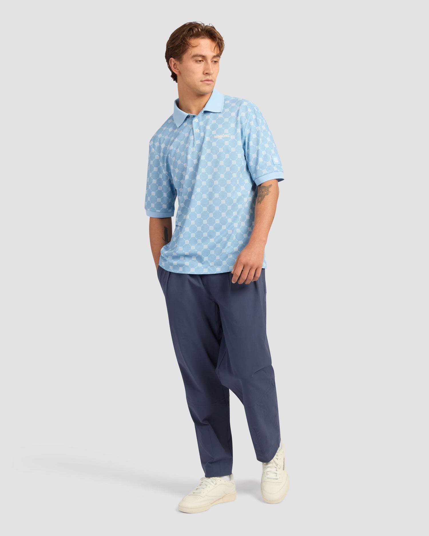 Manors GOAT Monogram Polo