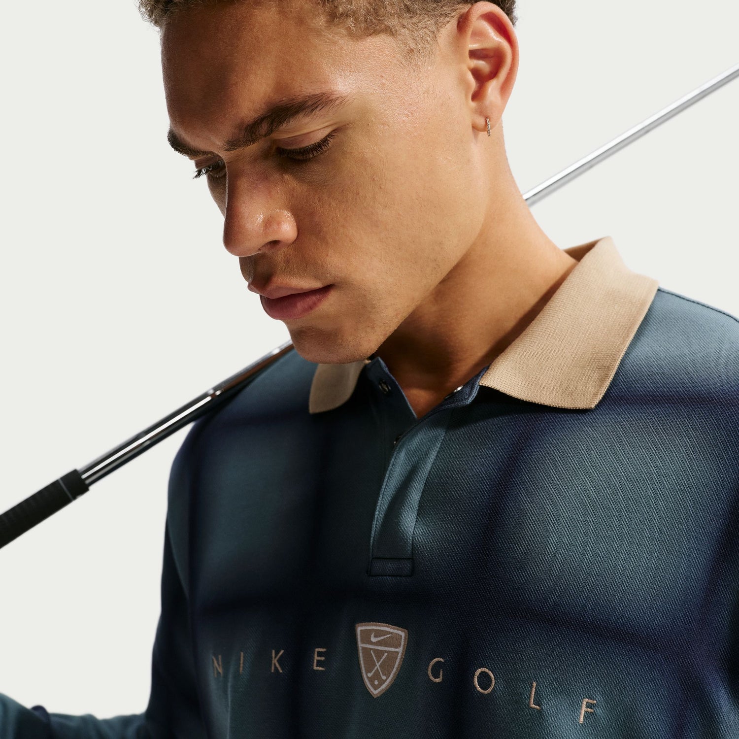 NIKE Fairway Fresh Long-Sleeve Golf Polo
