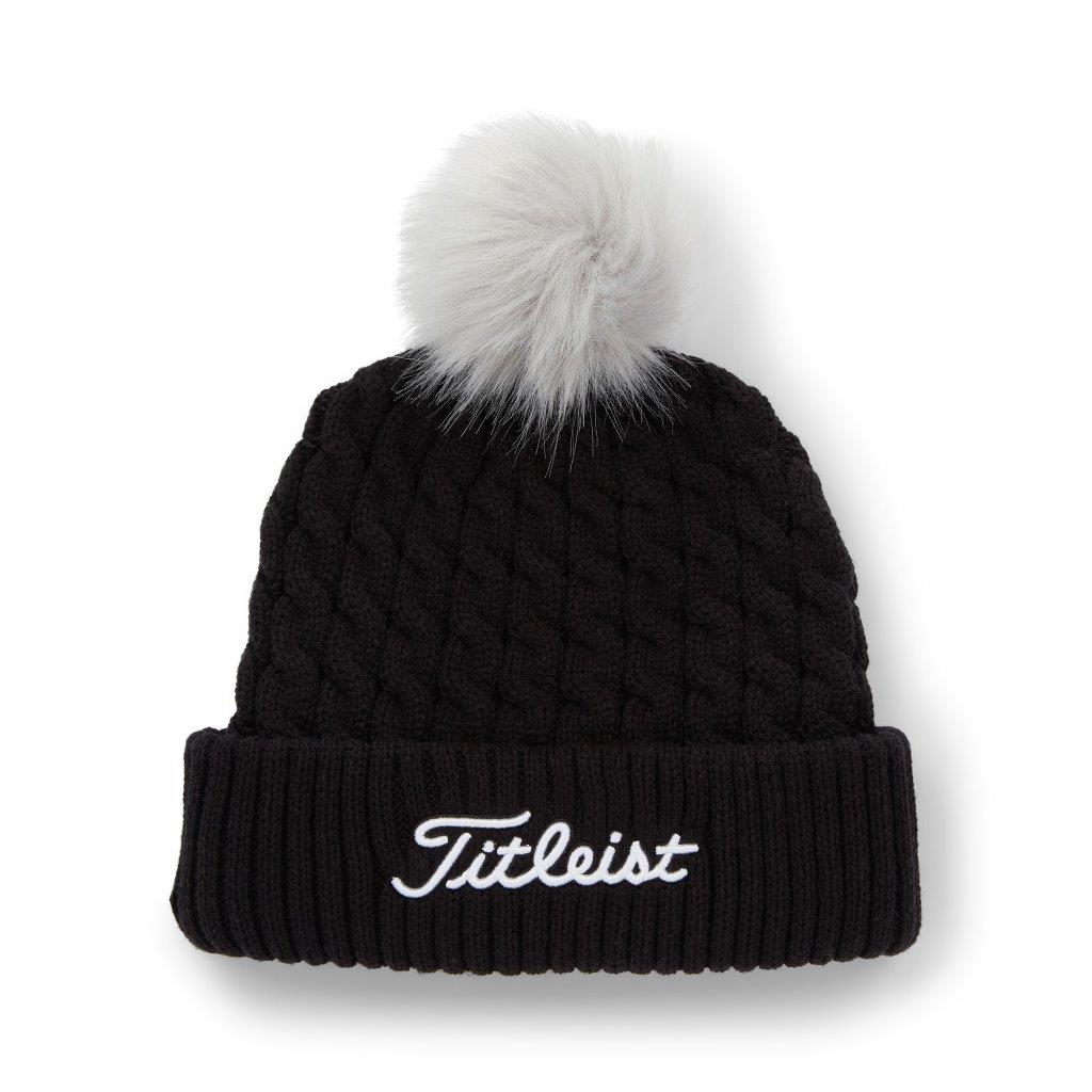 Húfa Titleist Cable Knit Pom Pom