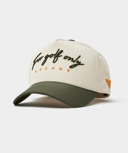 Macade Two-Tone Script Snapback