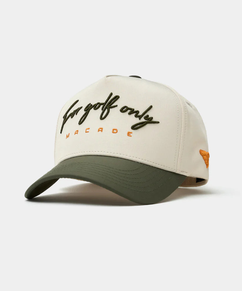 Macade Two-Tone Script Snapback