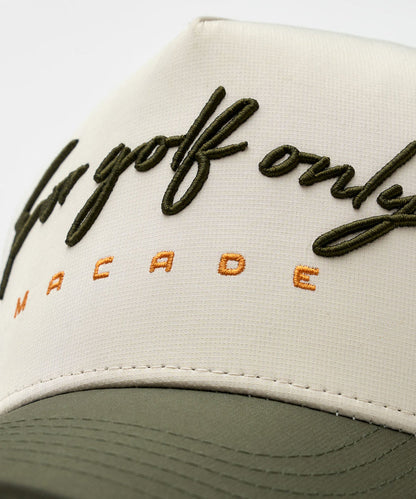 Macade Two-Tone Script Snapback