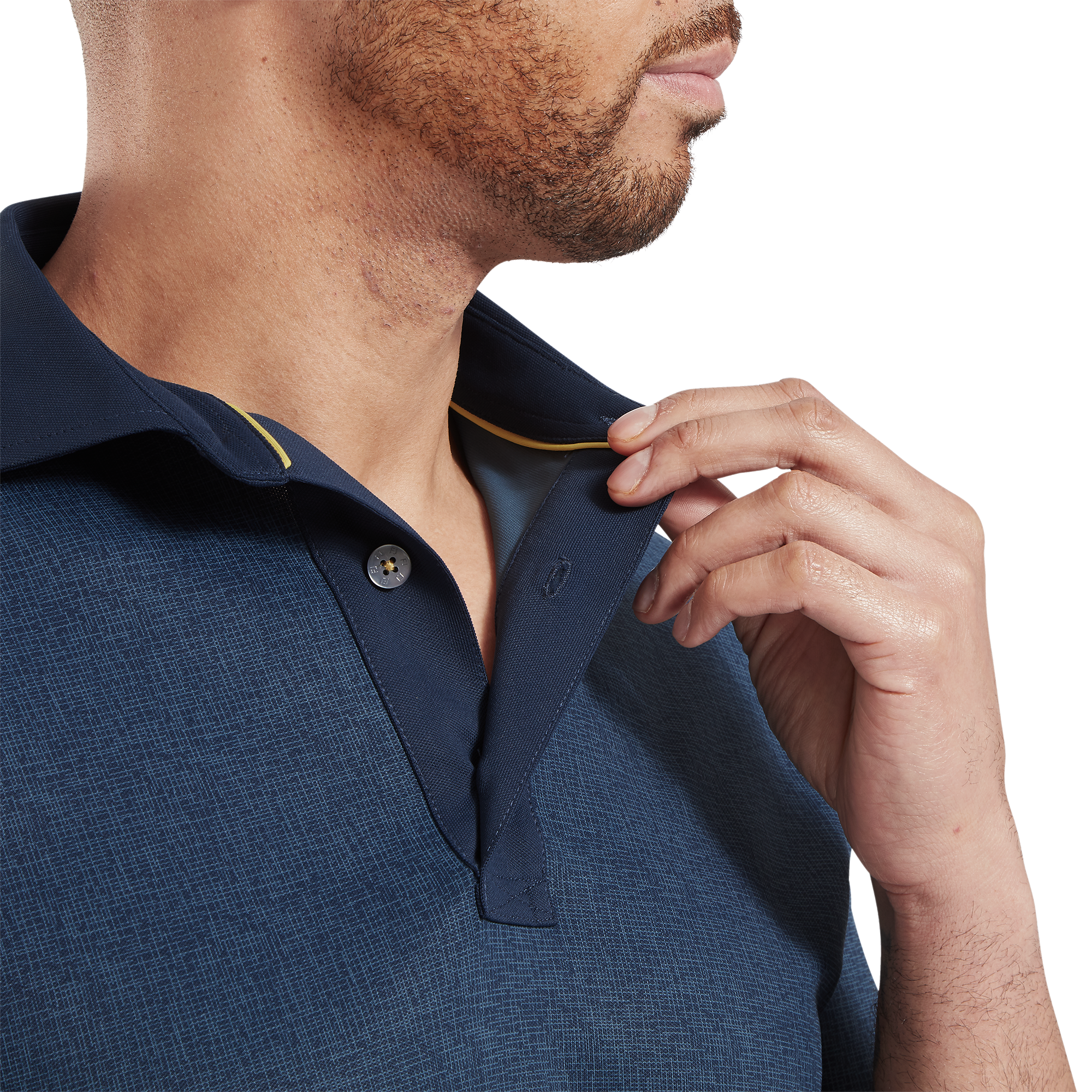 FJ Etched Texture Print Lisle