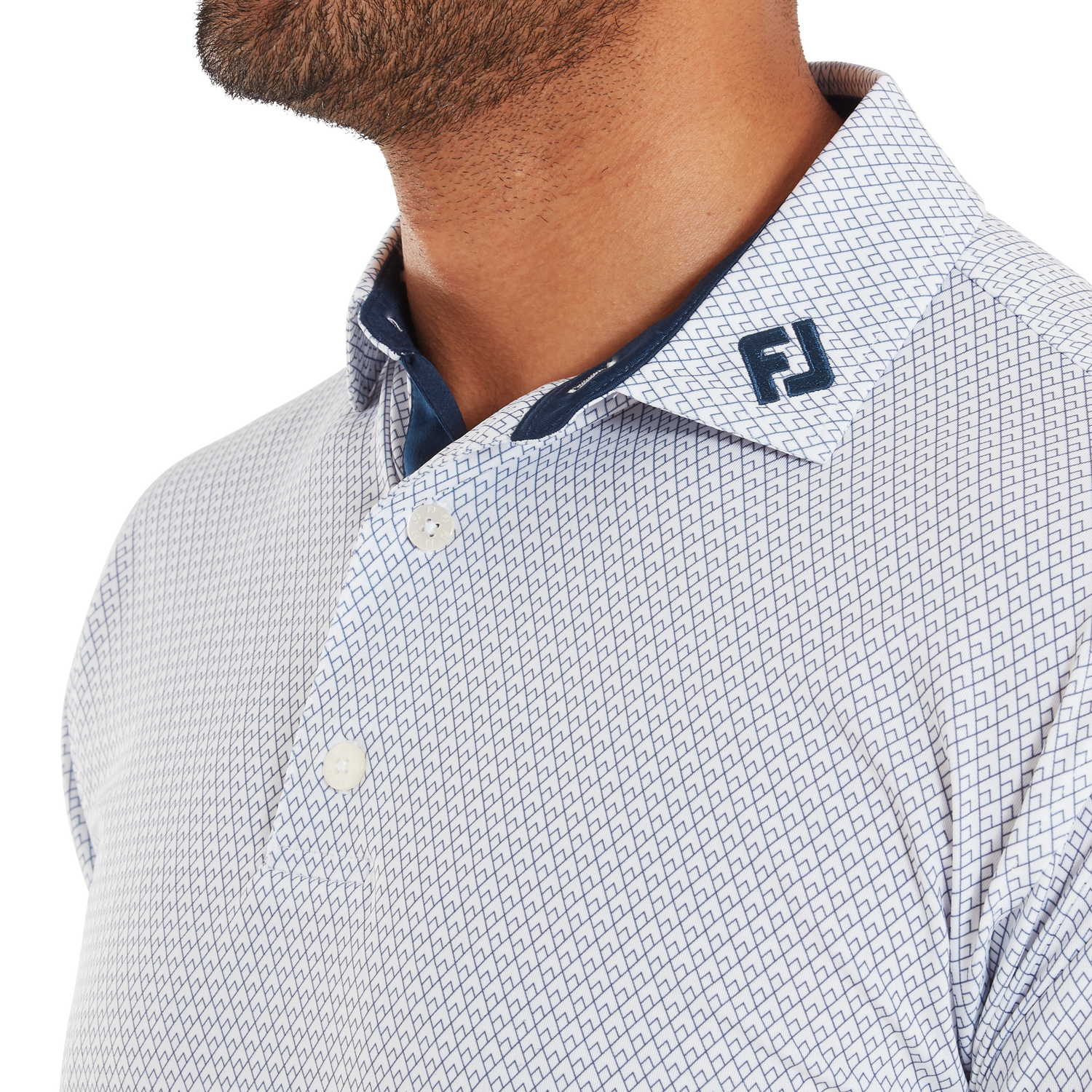 FJ Deco Diamond Print Lisle