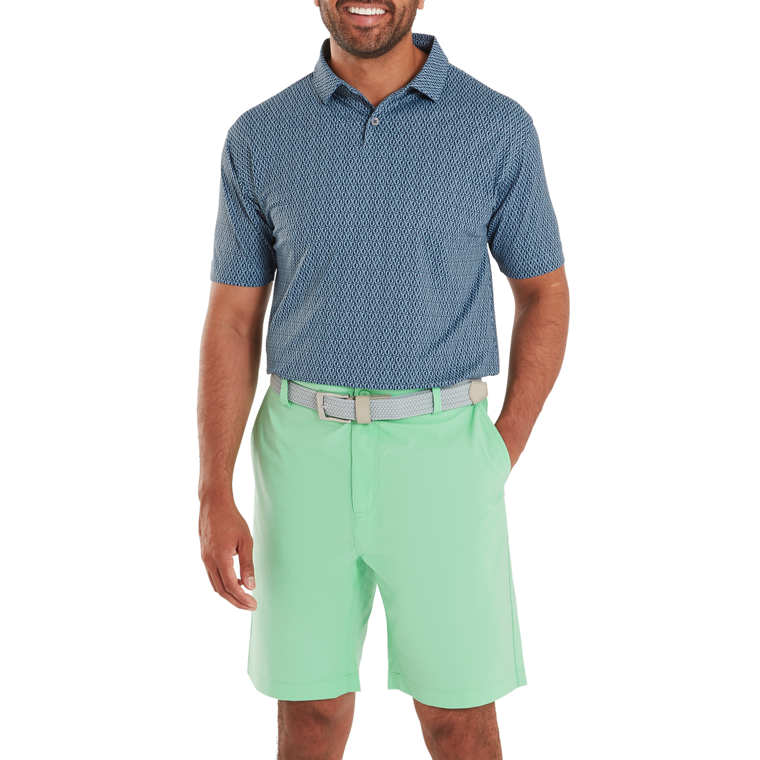 FJ Modernist Geo Pique