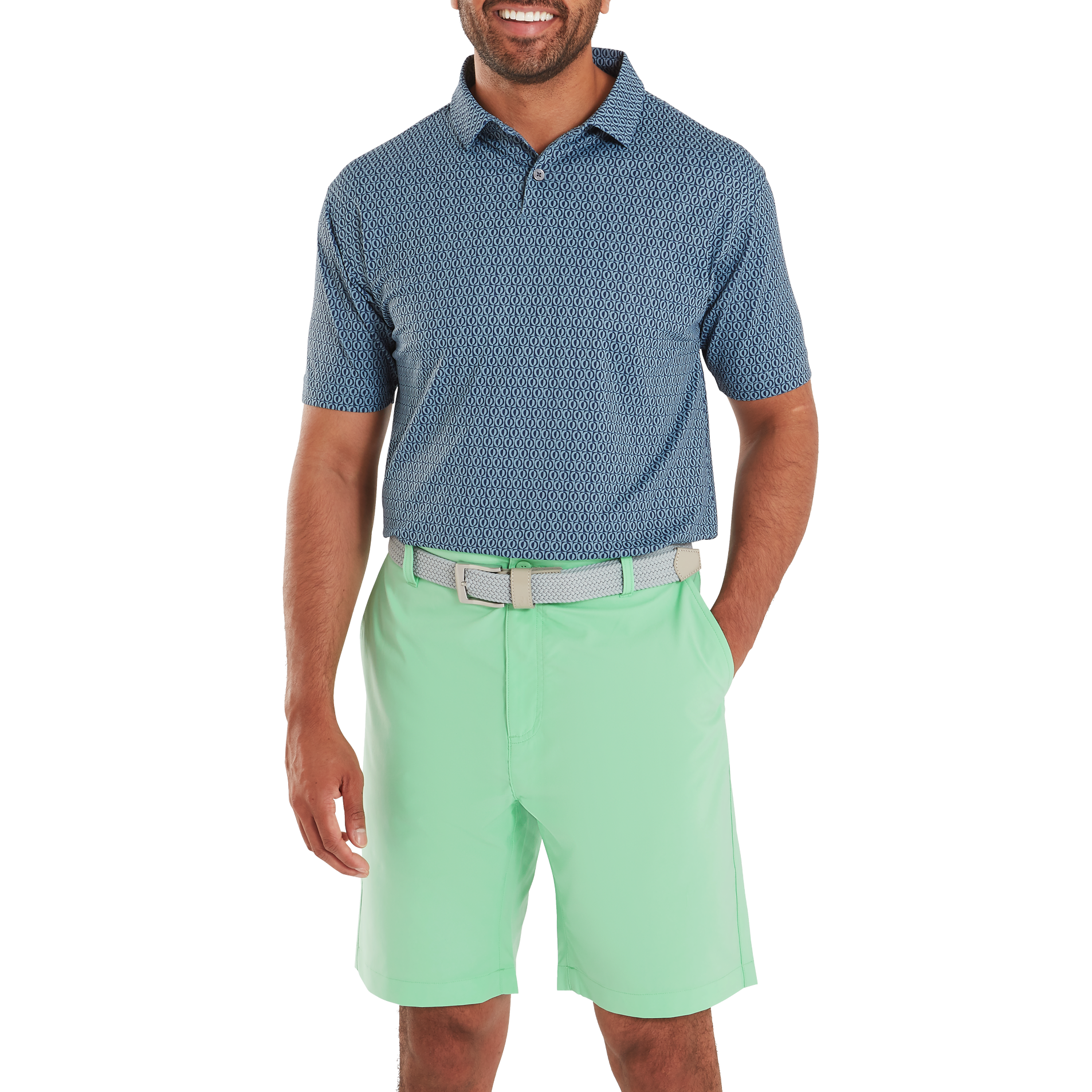 FJ Modernist Geo Pique