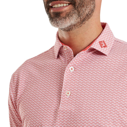 FJ Scallop Geo Pique