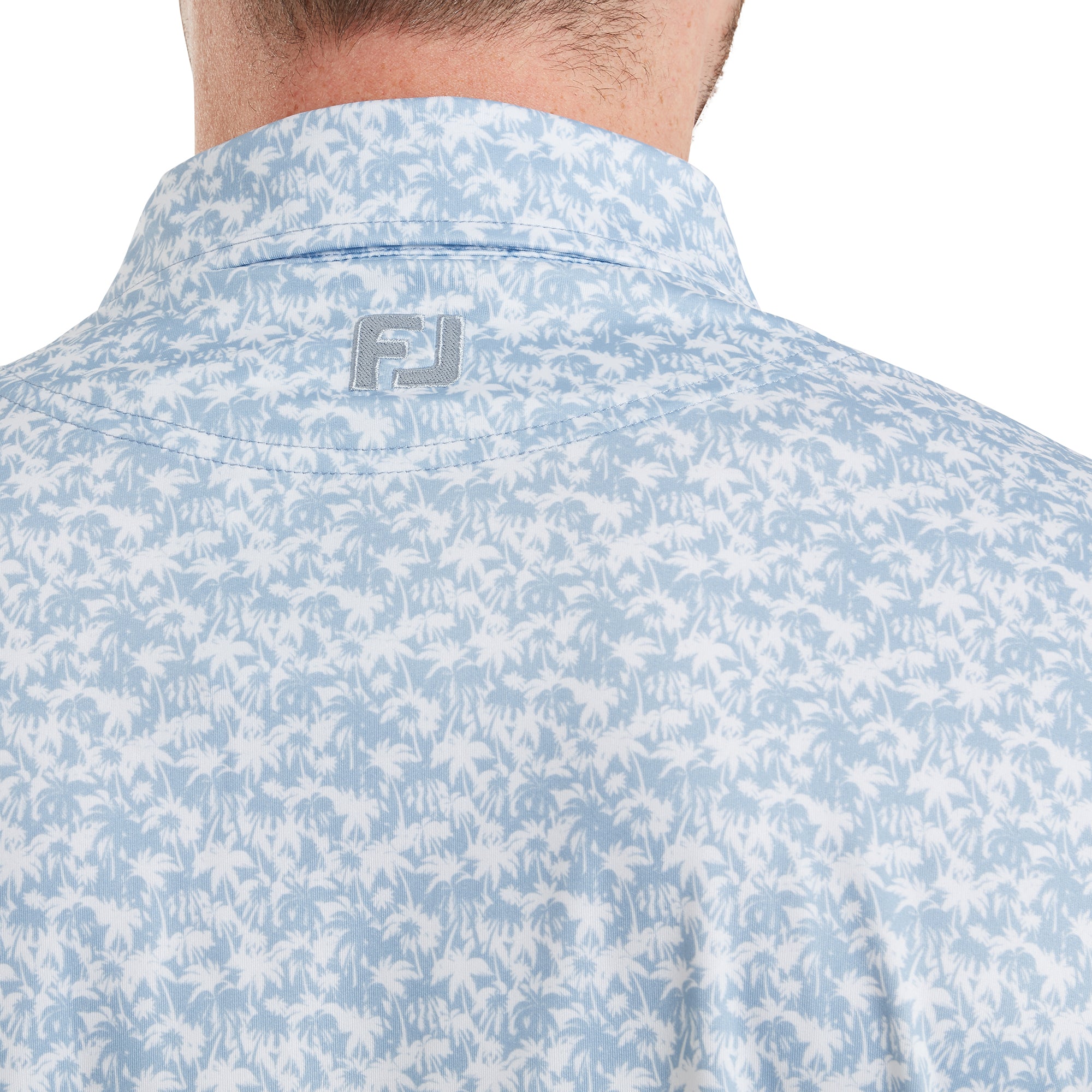 FJ Hidden Palm Print Lisle