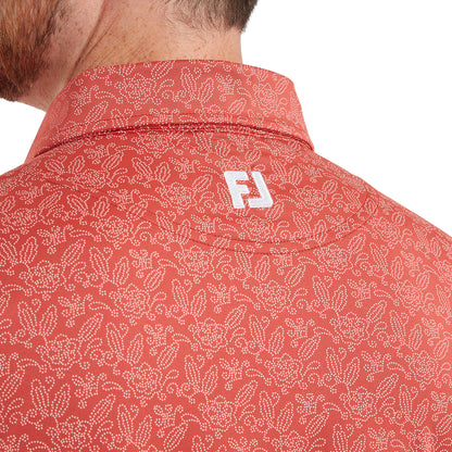 FJ Wingtip Floral Lisle