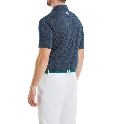 FJ Wingtip Floral Lisle