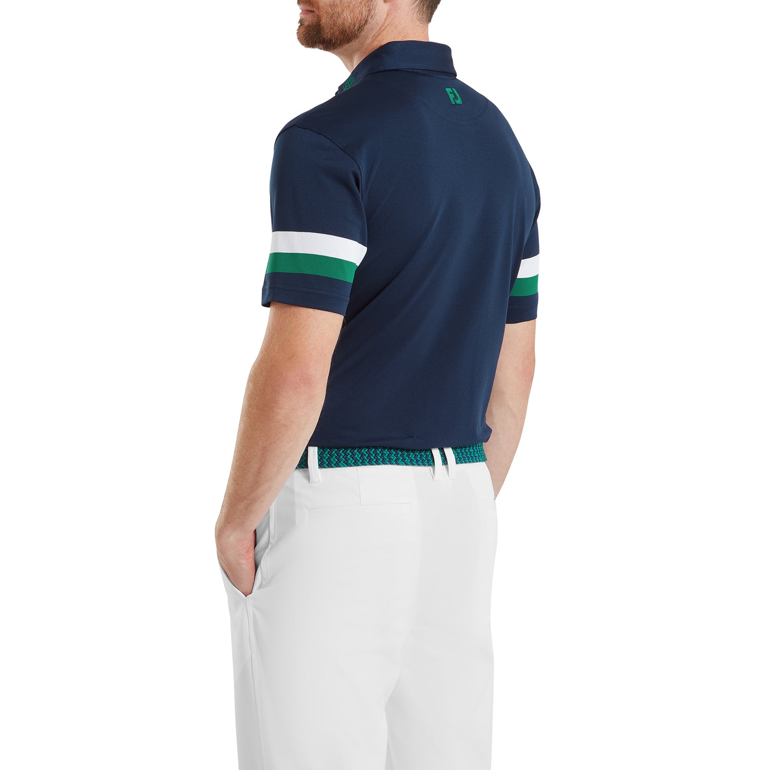 FJ Sleeve Stripe Pique