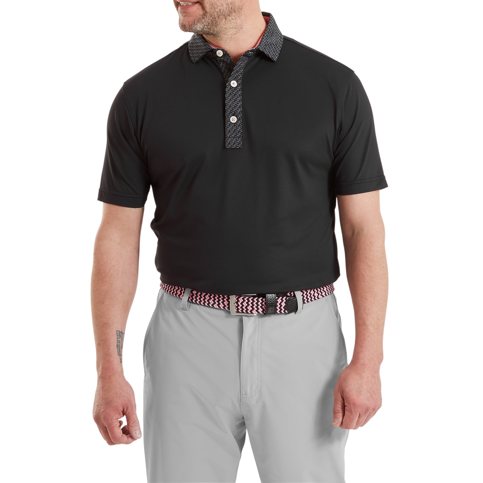 FJ Star Geo Trim Pique