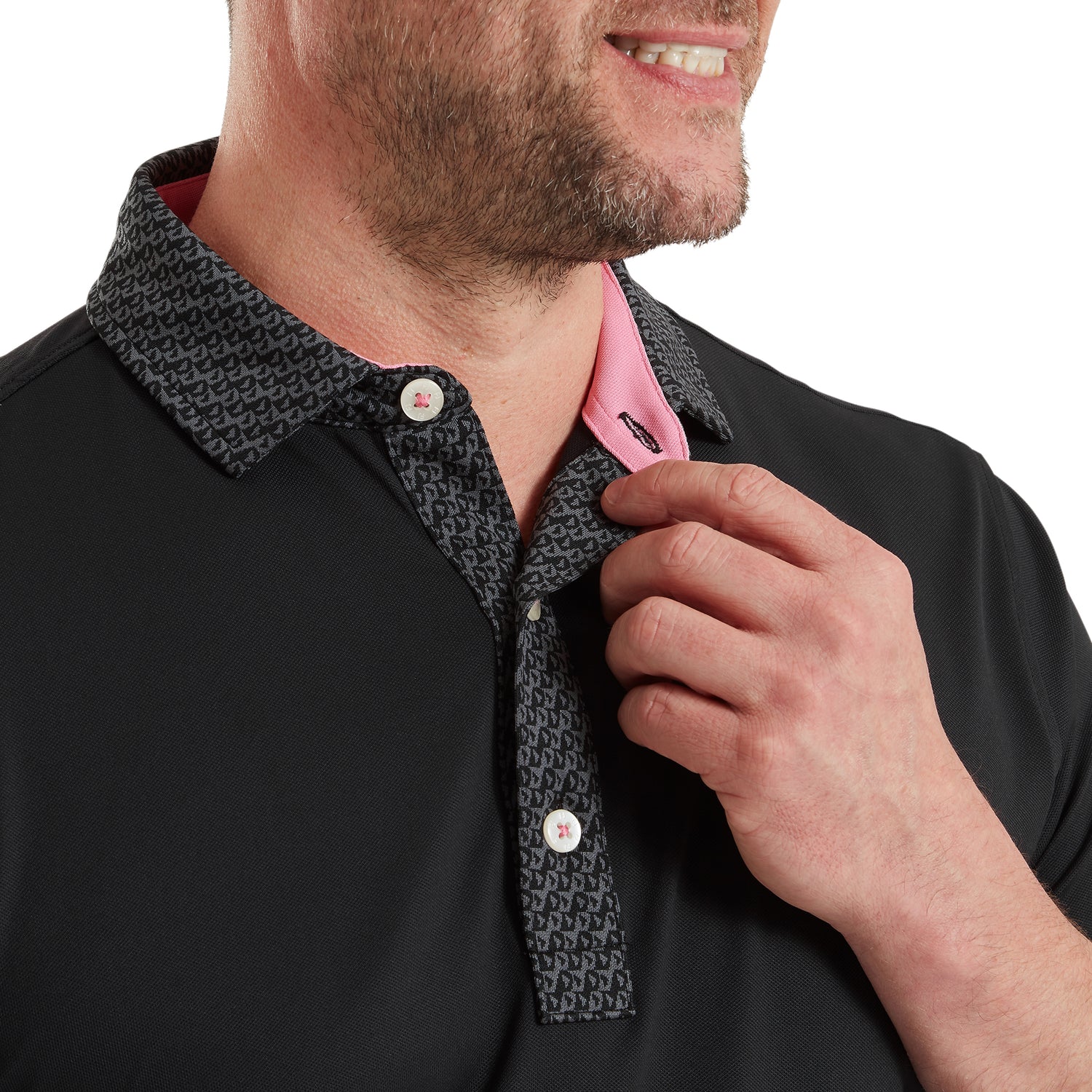 FJ Star Geo Trim Pique