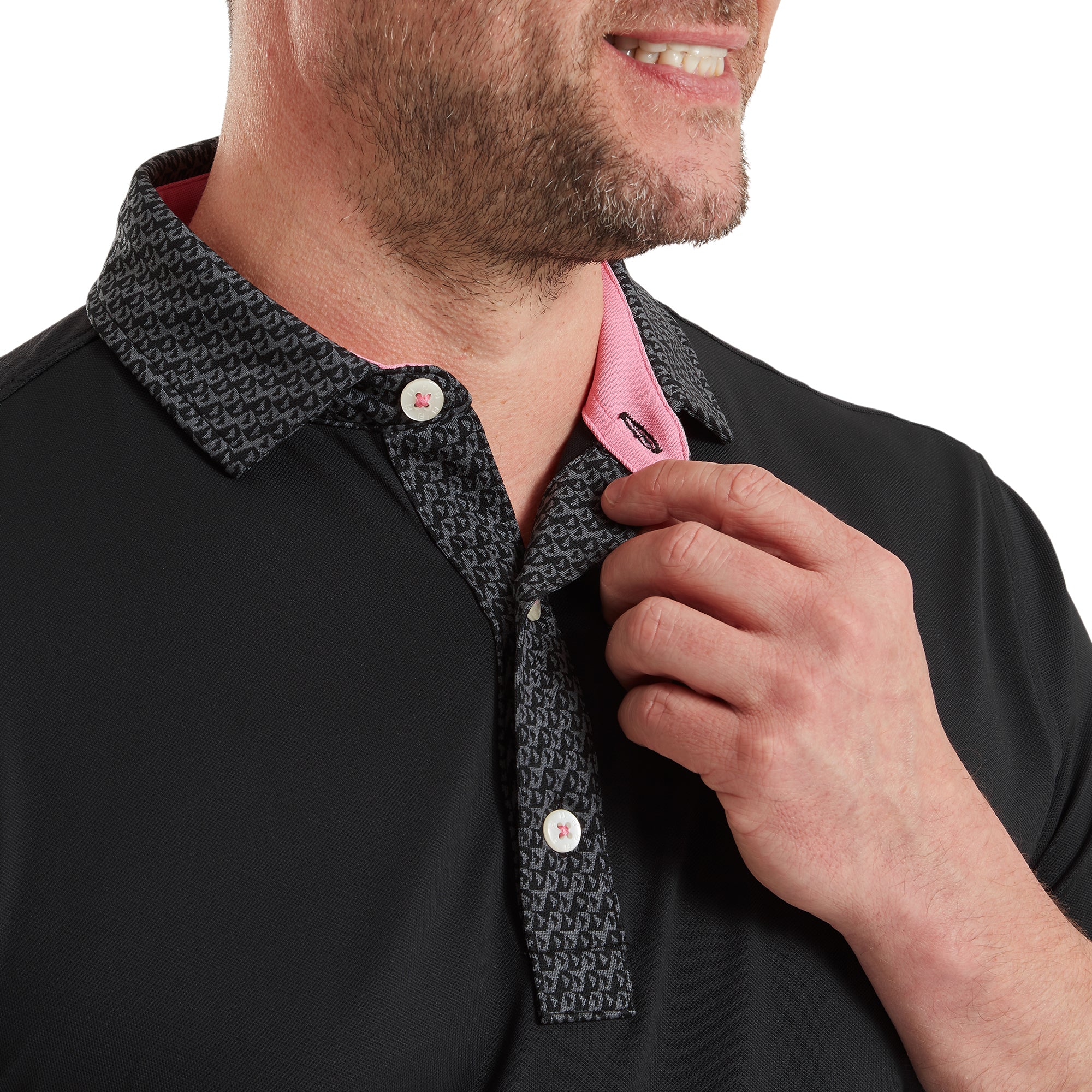 FJ Star Geo Trim Pique