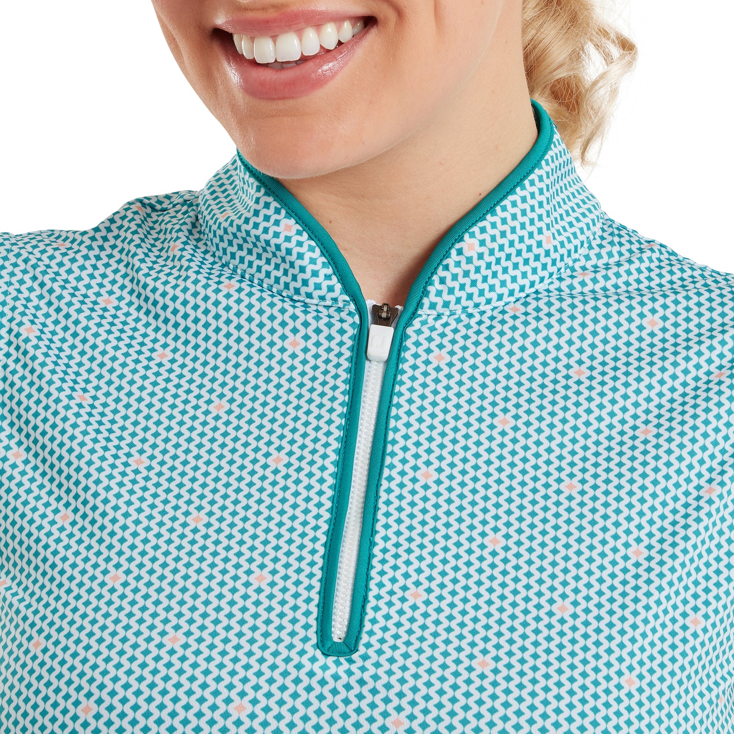 FJ Dömubolur Zip Front Tank Printed