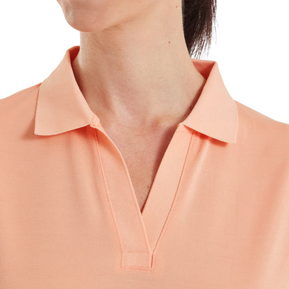 FJ Dömubolur Texture Knit Polo