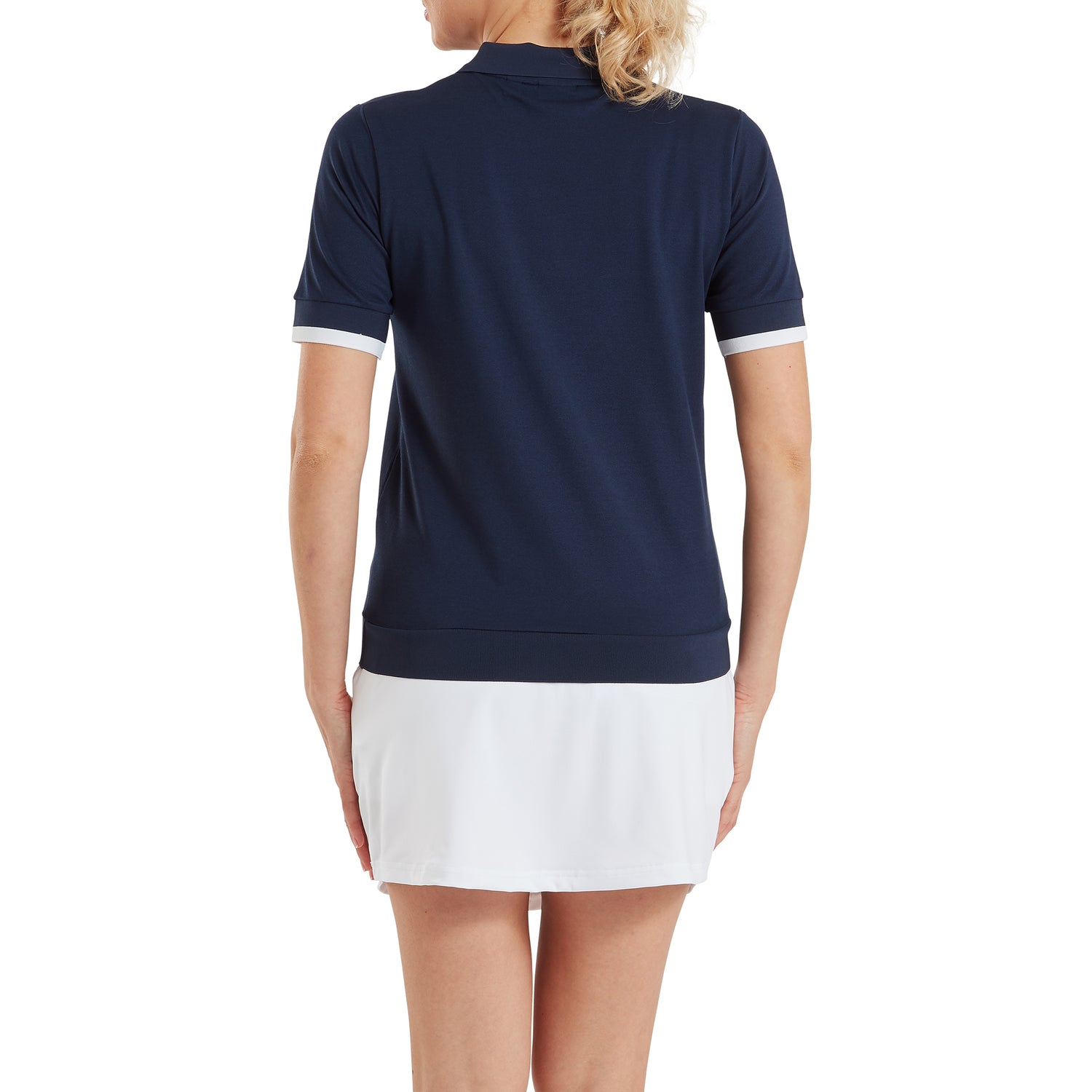 FJ Dömubolur Texture Knit Polo