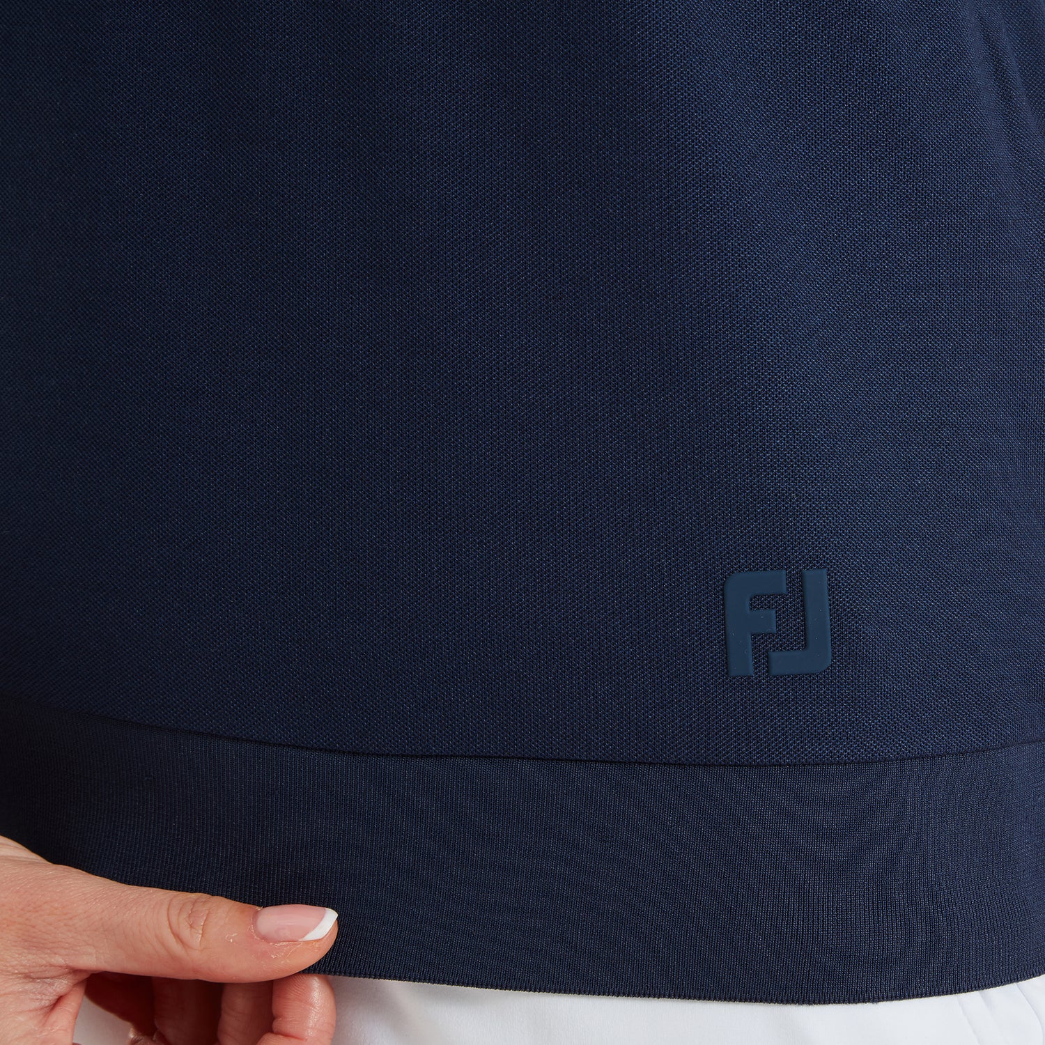 FJ Dömubolur Texture Knit Polo