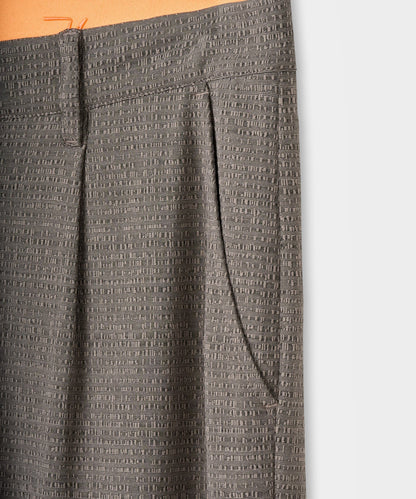 Macade Ridgeweave Pleated Trousers