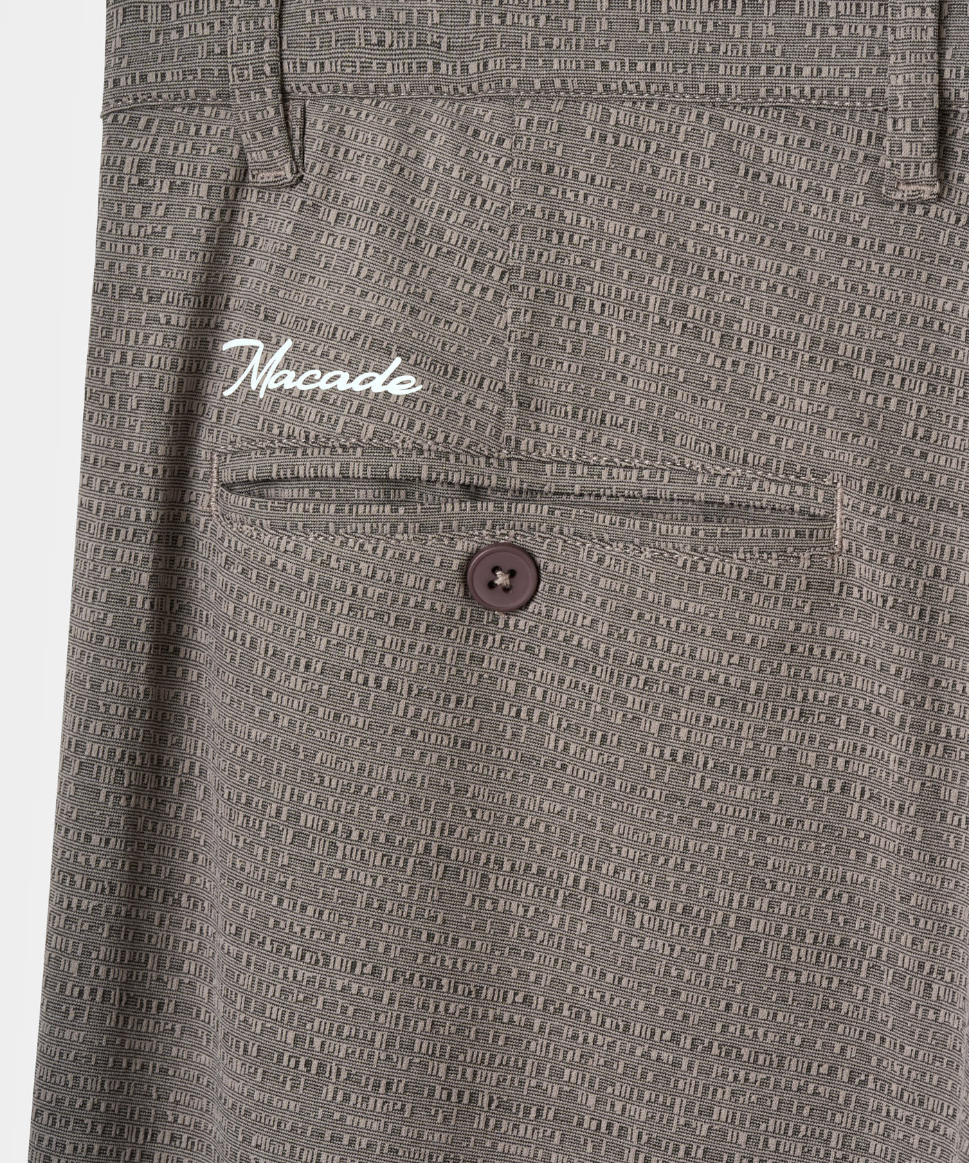 Macade Ridgeweave Pleated Trousers