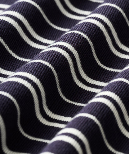 Macade Crossover Striped Knit Shirt