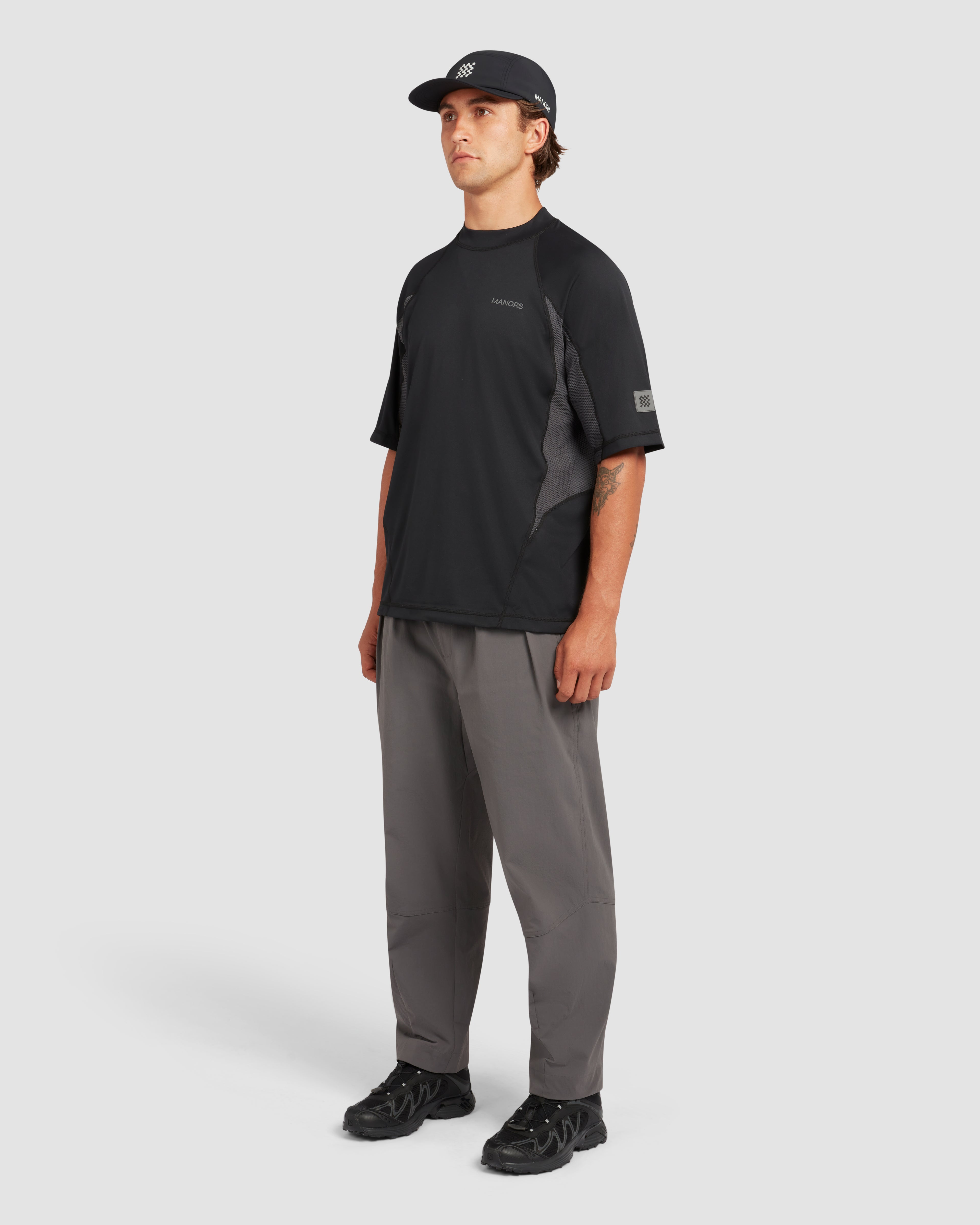 Manors Ranger Mock Neck Polo