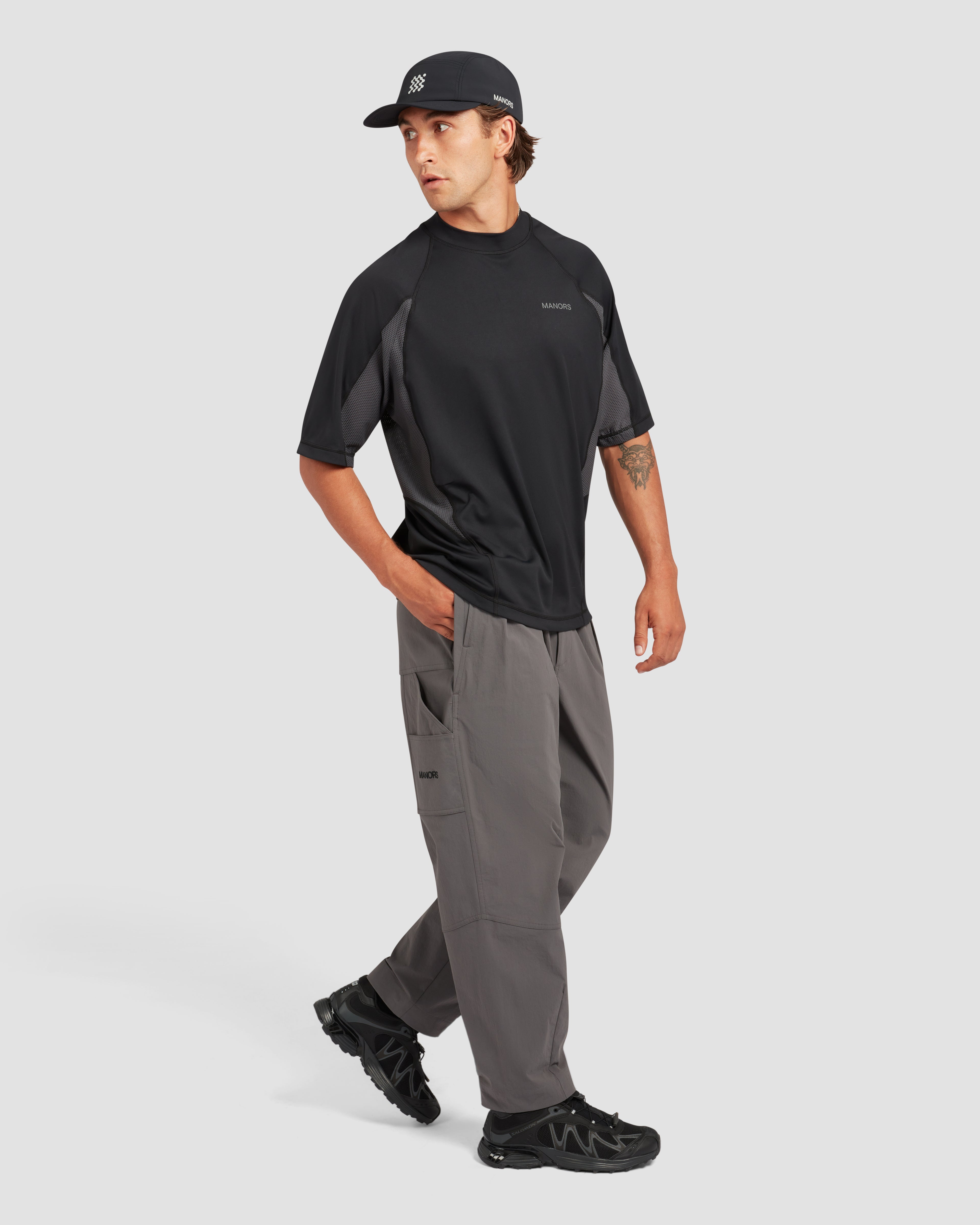 Manors Ranger Mock Neck Polo