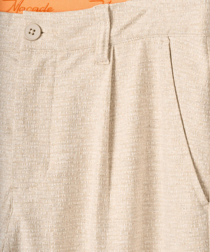 Macade Ridgeweave Pleated Trousers