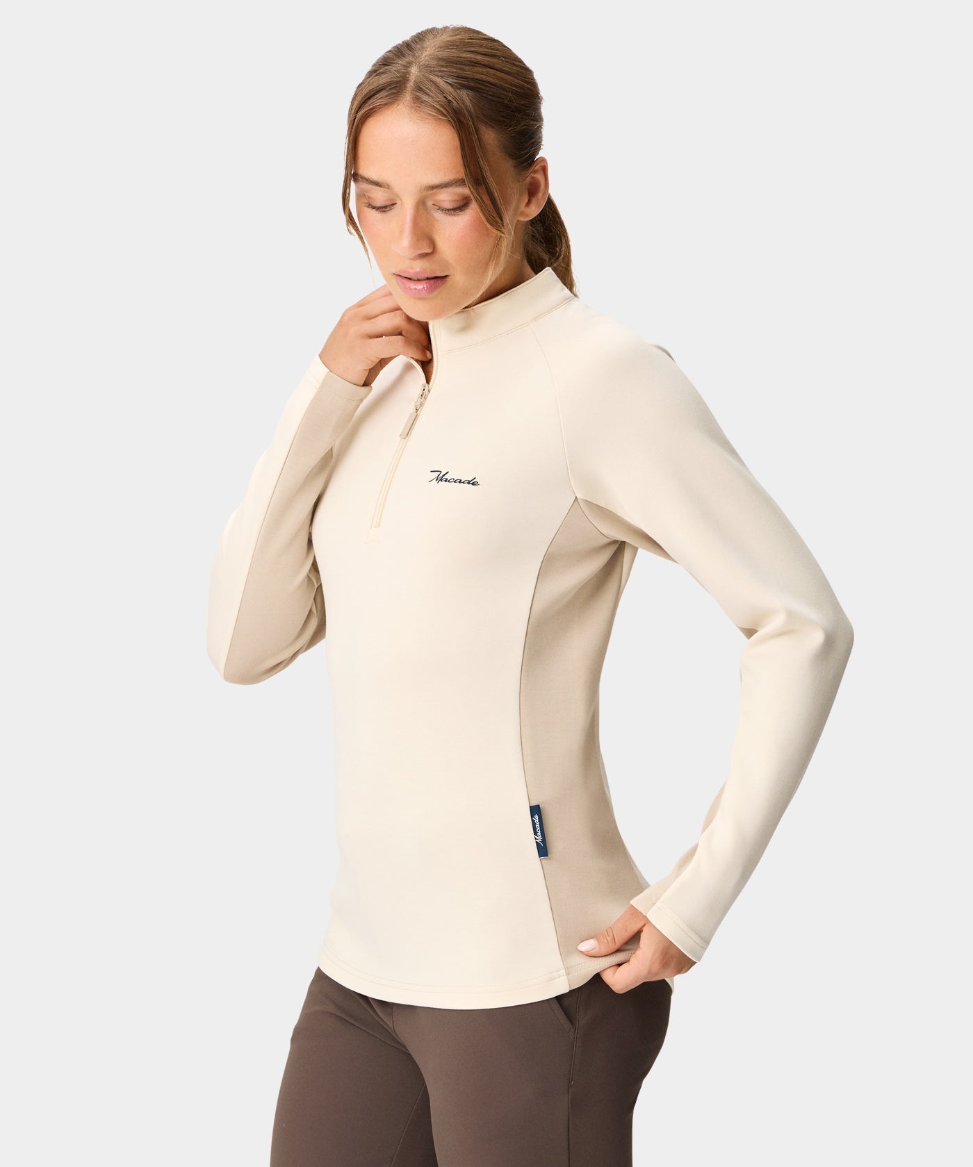 Macade Dömu TX Course Quarter Zip