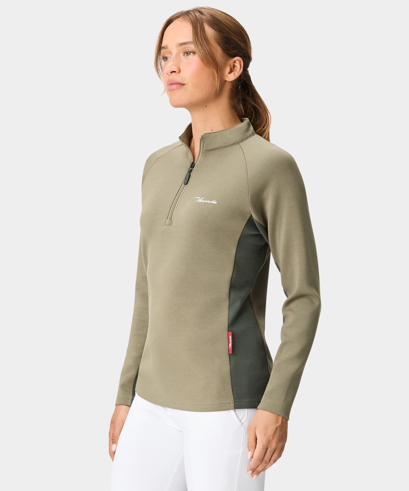 Macade Dömu TX Course Quarter Zip