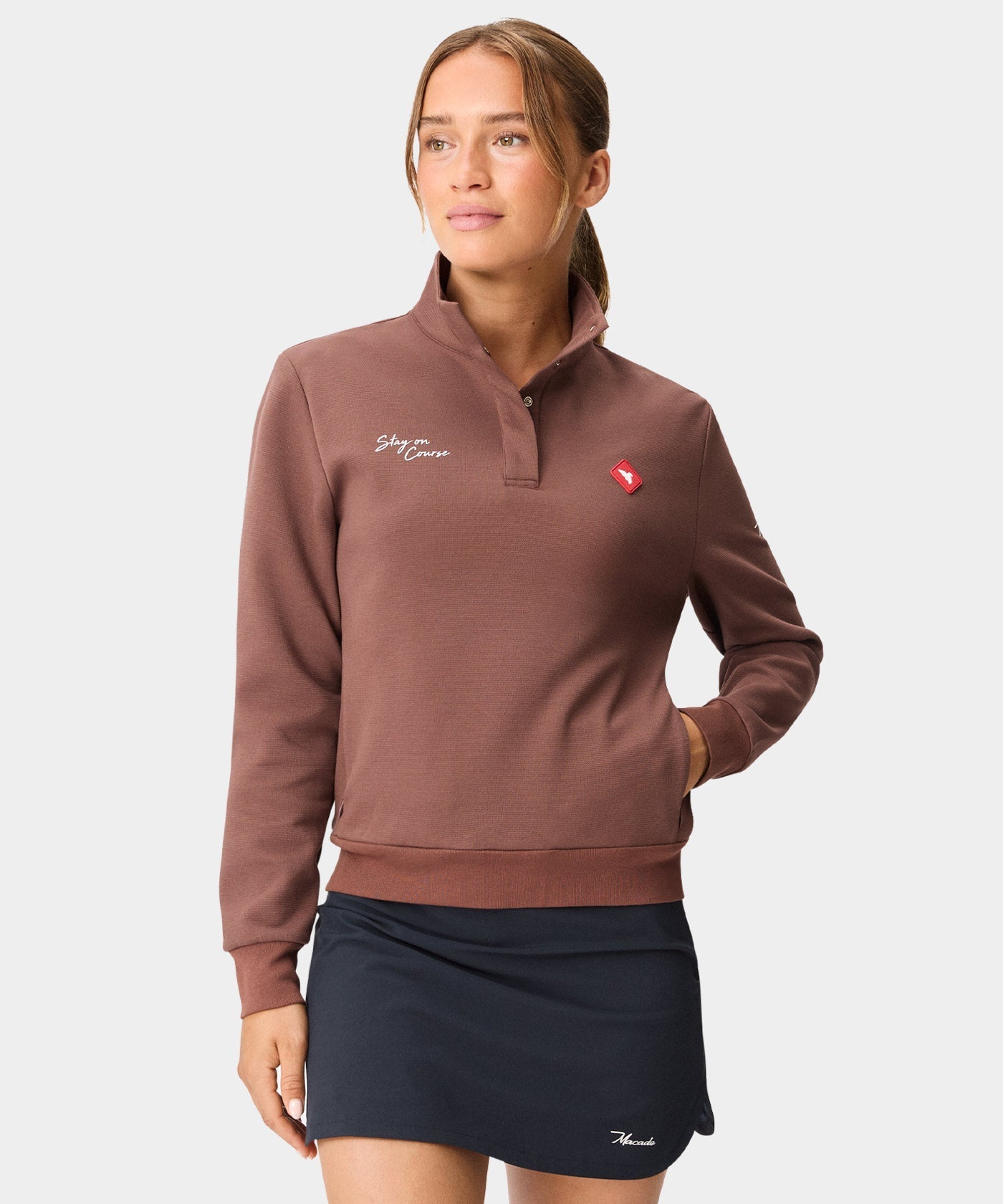 Macade Dömu Airlite™ Henley Sweater