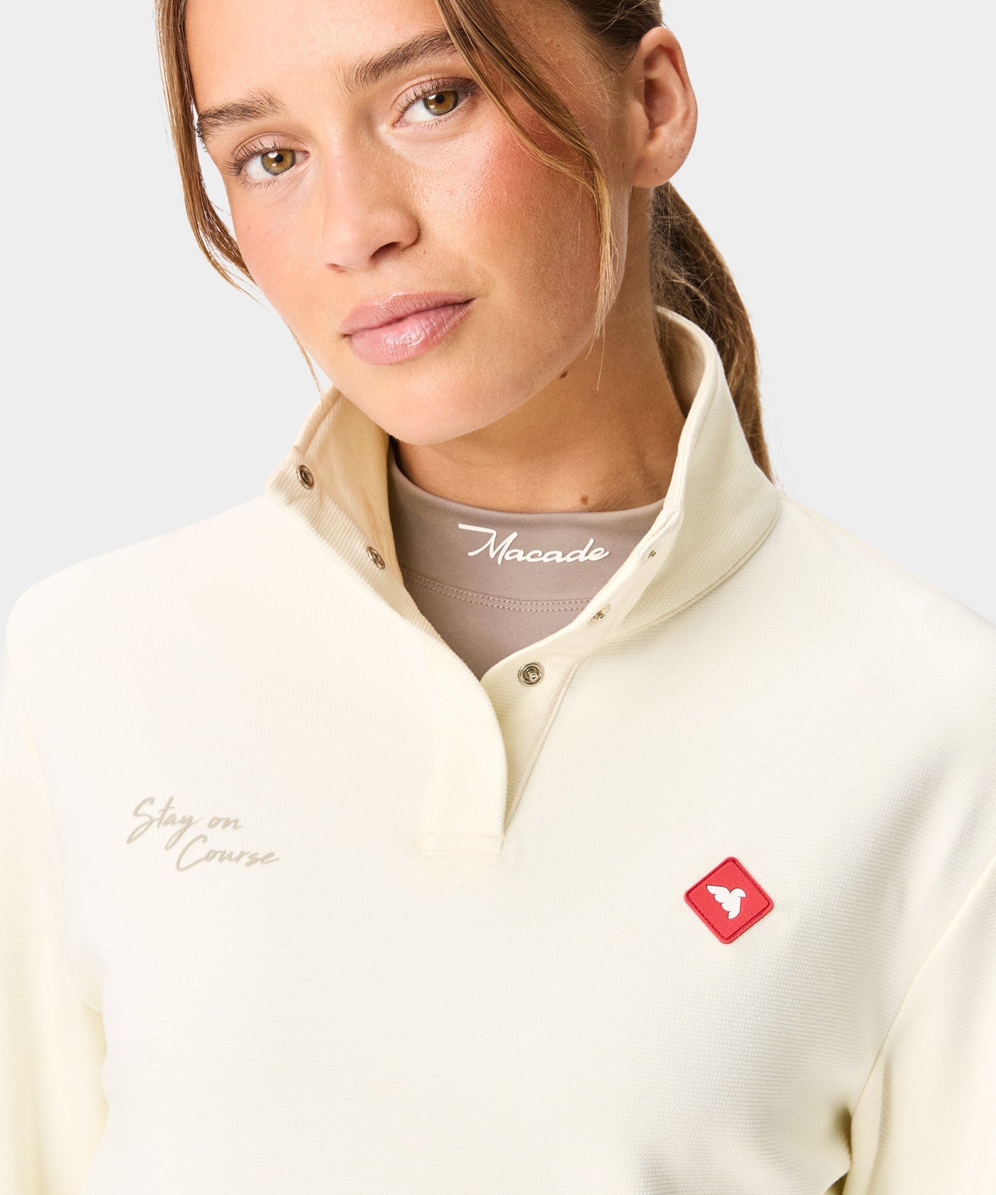 Macade Dömu Airlite™ Henley Sweater