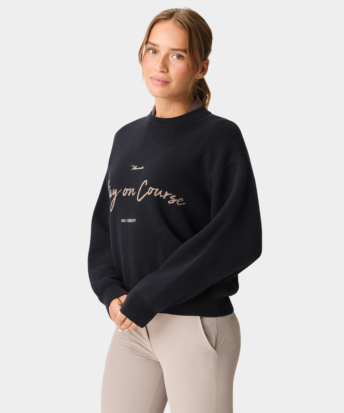 Macade Dömu Cropped TX Knit Sweater
