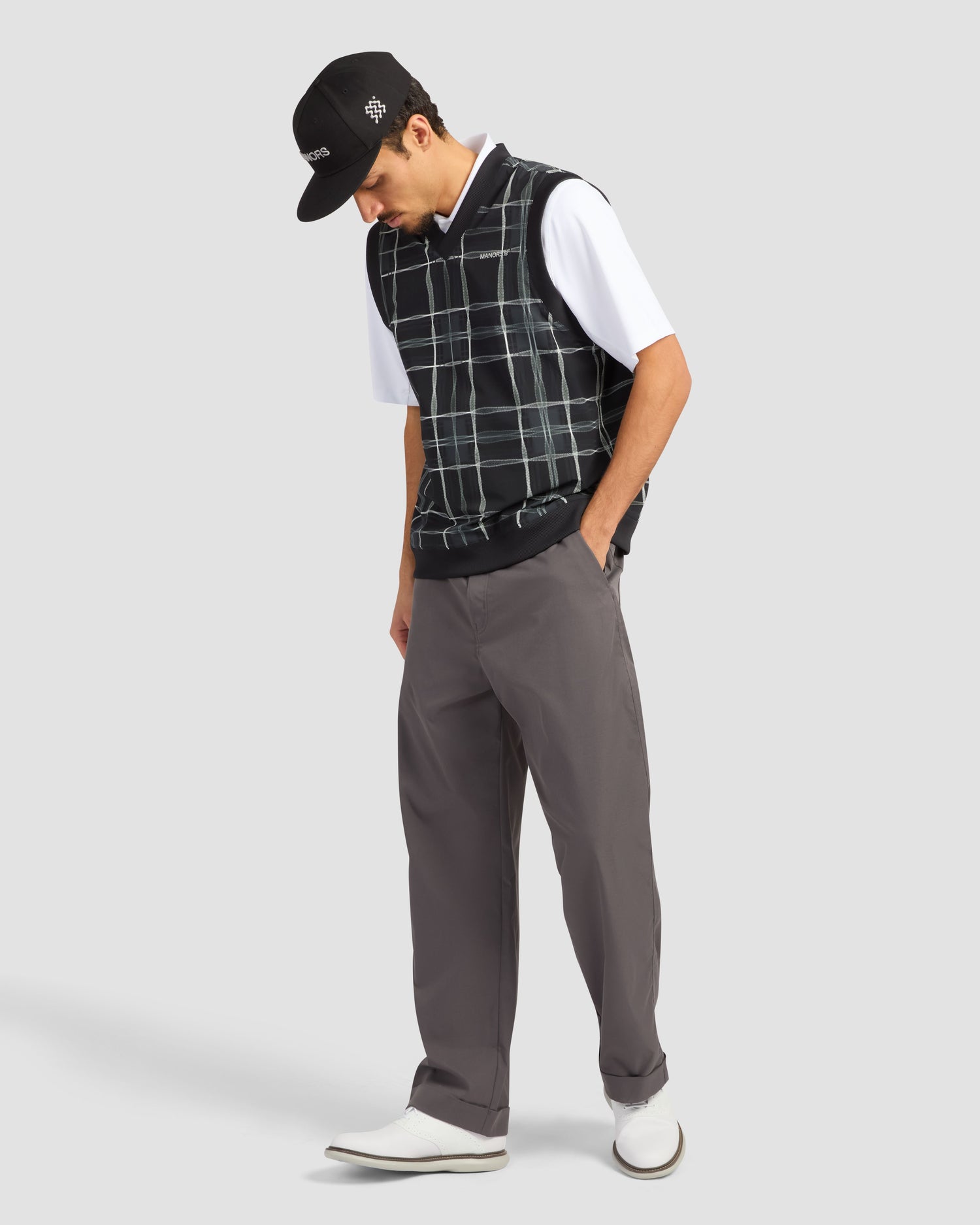 Manors Reversible V-Neck Vest