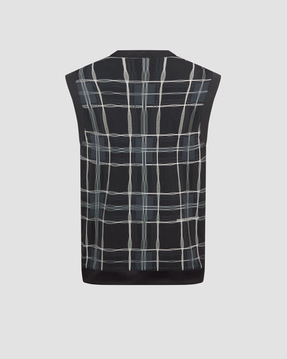 Manors Reversible V-Neck Vest