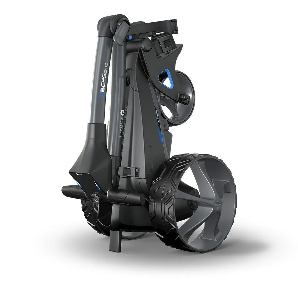 Golfkerra rafmagns 2024 Motocaddy M5 GPS DHC