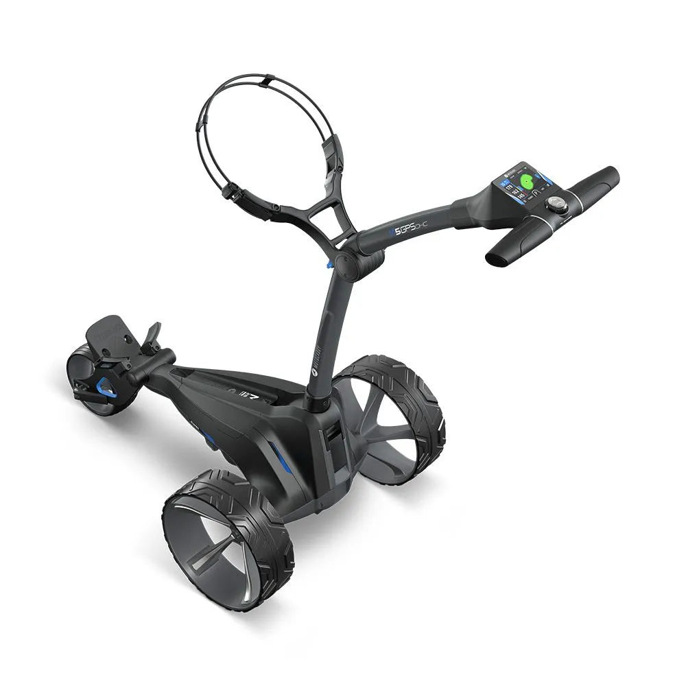 Golfkerra rafmagns 2024 Motocaddy M5 GPS DHC