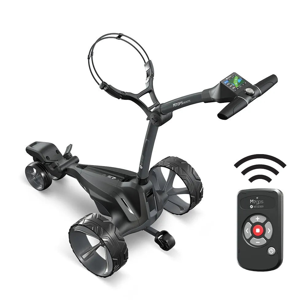 Golfkerra rafmagns Motocaddy M7 GPS REMOTE